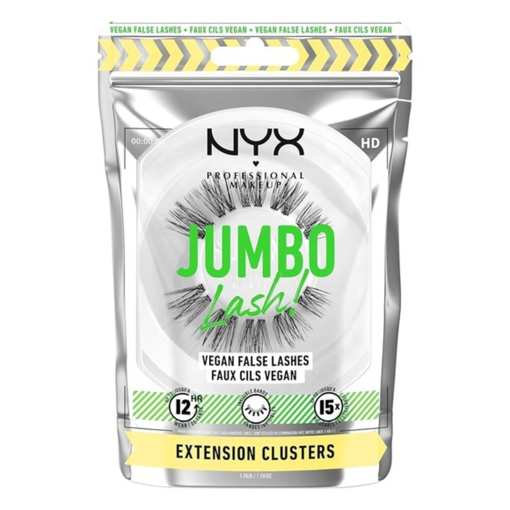 NYX Jumbo Lash Vegan False Lashes Extension Clusters Pro-Level Lightweight HD